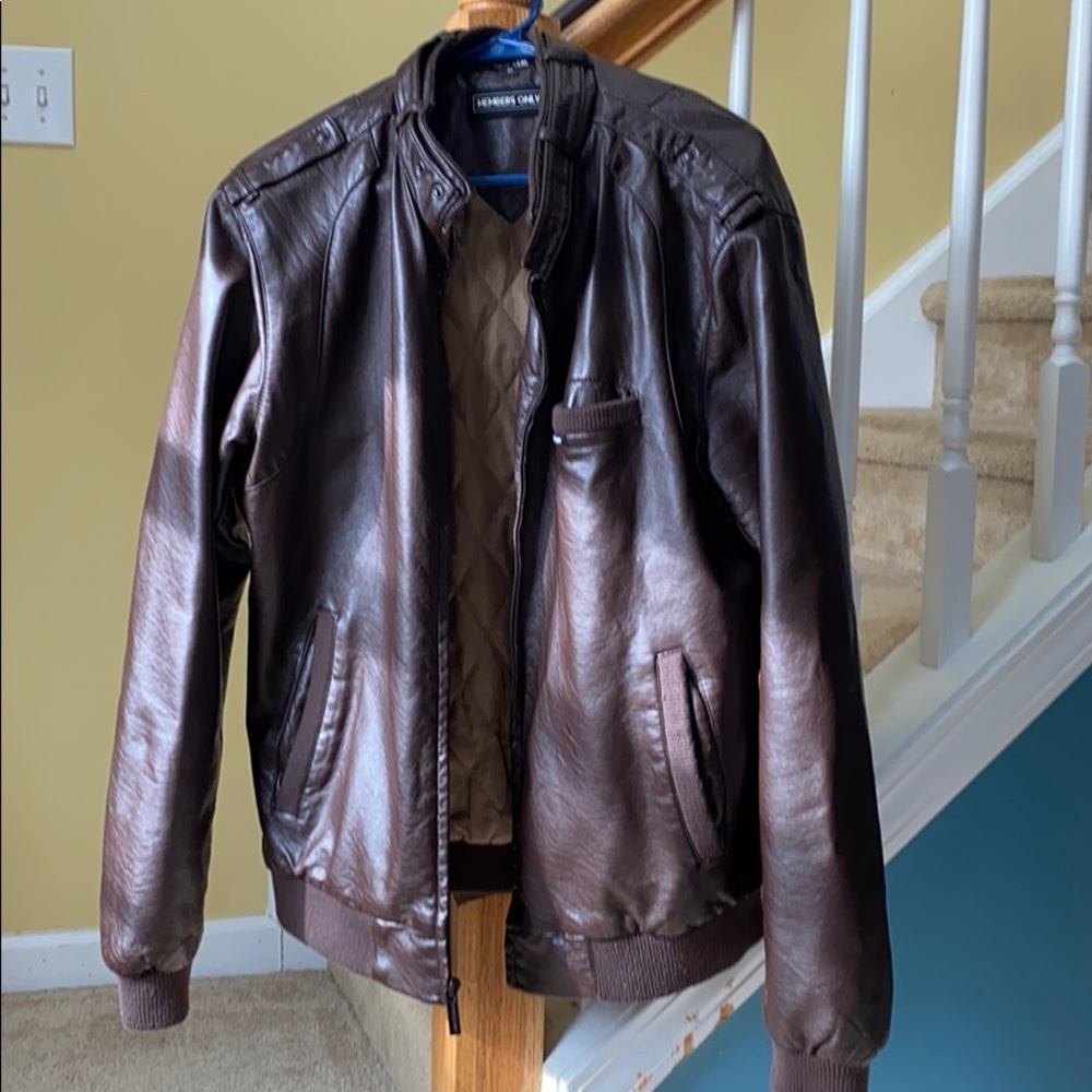 Members only leather jacket